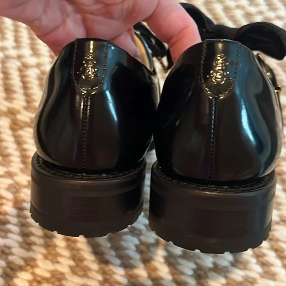 Elegant Black Patent Leather Mr Logan Oxford from The Office of Angela Scott - Picture 6 of 13